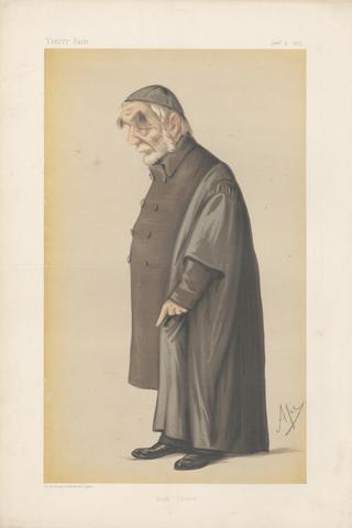 Carlo Pellegrini Vanity Fair - Clergy. 'High Church' Pusey. 2 January 1875