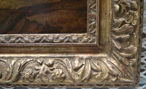unknown artist Dutch ? Louis XIV style frame