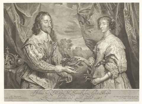 George Vertue Charles I and Henrietta