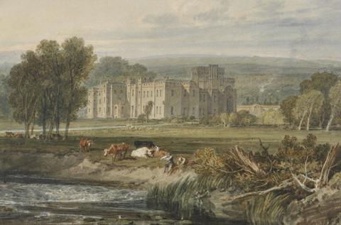 Joseph Mallord William Turner View of Hampton Court, Herefordshire, from the Southeast