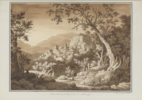 Sir Richard Colt Hoare Castle of Balzerrano, in Abbruzo