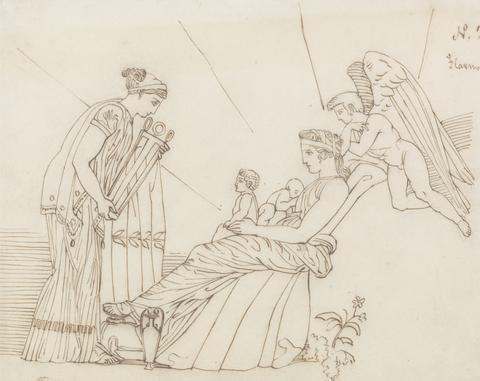 John Flaxman To Phoebus at His Birth, From Aeschylus, Furies