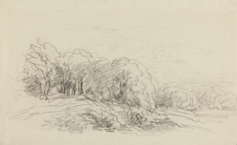 David Cox Landscape with Trees