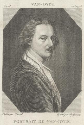 unknown artist Portrait de Van-Dyck