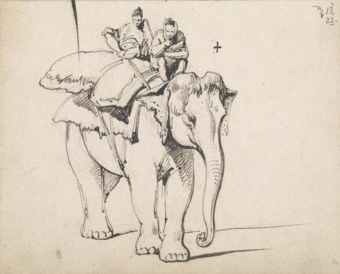 George Chinnery An Elephant
