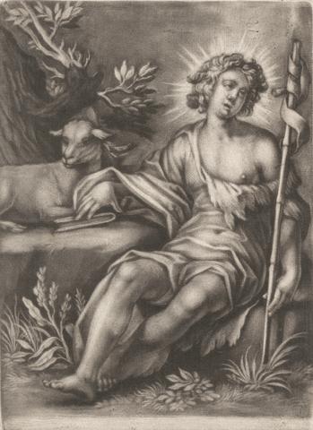 unknown artist St. John with the Lamb