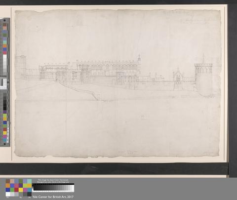 Sir Jeffry Wyatville Windsor Castle, Berkshire: Elevation