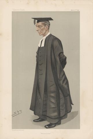 Leslie Matthew 'Spy' Ward Vanity Fair - Clergy. 'Westminster'. Rev. William Gunion Rutherford. Head Master of Westminster School. 3 March 1898