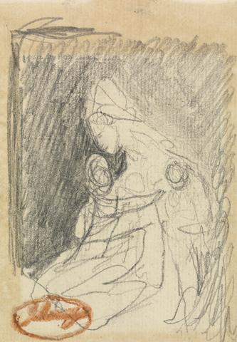 unknown artist Seated Woman with Child