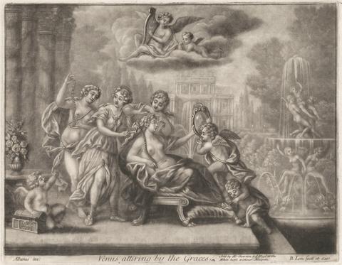 Venus Attiring by the Graces