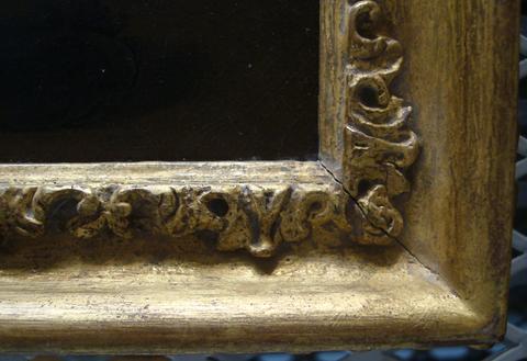 unknown artist Italian (?) Venetian Rococo 'Longhi' frame