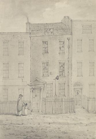 J. Bryant The House of James Barry, R.A., 36 Castle Street, Oxford Market