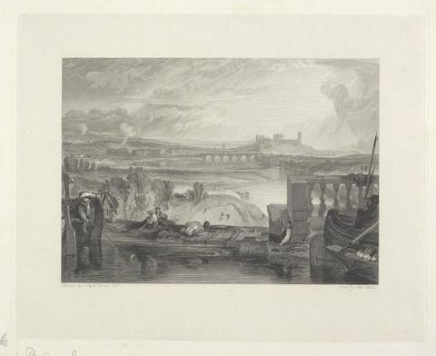 Robert Wallis Lancaster from the Aqueduct Bridge