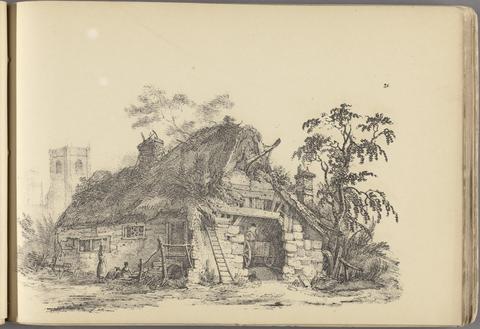 Frederick Calvert One of A Series of Sixty Sketches of Cottages. London, 1825.