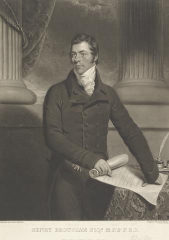 Henry Hoppner Meyer Henry Brougham, 1st Baron Brougham and Vaux