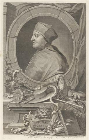 Jacobus Houbraken Cardinal Wolsey