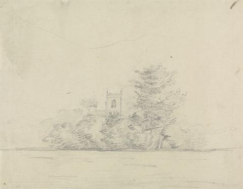 Edward Francis Burney Landscape with Church