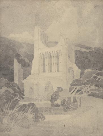 John Sell Cotman West Front of Byland Abbey, Yorkshire