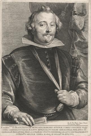 Lucas Vorsterman D. Franciscus de Moncada, Marchio Aytonæ, Comes Ossonæ, Vice-Come Cabreræ et Baas