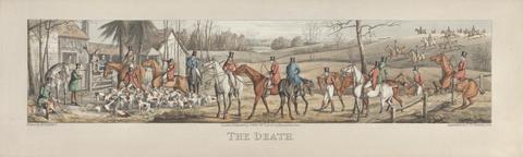 Thomas Sutherland A set of four: The Death. London, pub. by Thos. McLean, 1824