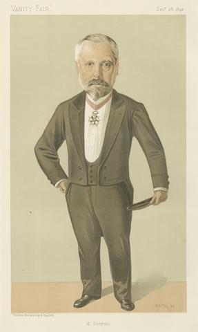 Jean Baptiste Guth Politicians - Vanity Fair - M. Pierre Louis Albert Decrais. December 28 1893