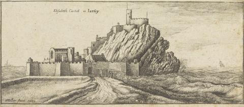 Wenceslaus Hollar Elizabeth Castle in Jersey