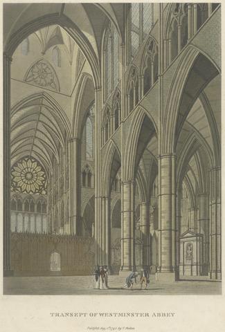 unknown artist Transcept of Westminster Abbey