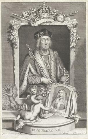 George Vertue King Henry VII and Elizabeth of York, Queen of England