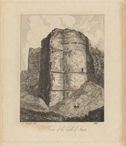 unknown artist Tower of the Castle of Argues