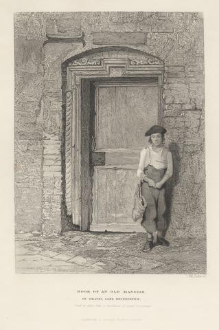 John Wykeham Archer Door of an Old Mansion, in Gravel Lane, Houndsditch