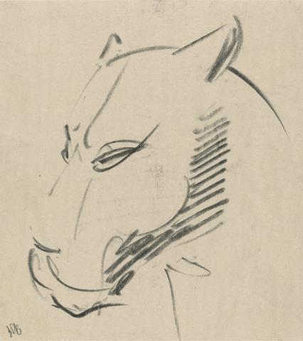 Henri Gaudier-Brzeska Head of a Lioness