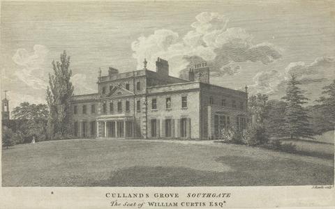 Samuel Rawle Cullands Grove Southgate, The Seat of William Curtis, Esquire; page 83 (Volume One)