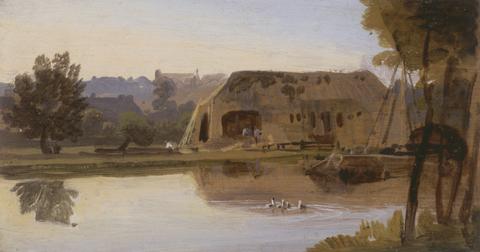 William Havell On the Kennet, Reading