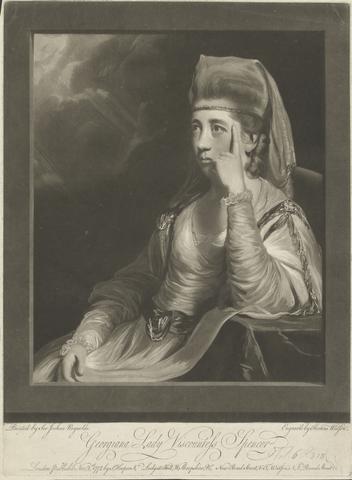 Thomas Watson Margaret Georgiana Spencer (née Poyntz), Countess Spencer