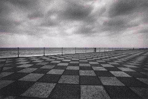Michael Kenna Seafront, Hastings, Sussex, England #10/45