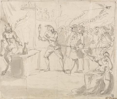 Anthony Walker Political Caricature: "The Spiritualists"