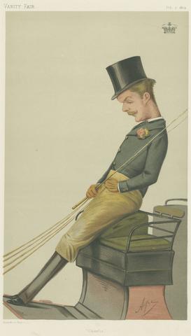 Vanity Fair: Sports, Miscellaneous: Carriages; 'Charlie', Lord Carrington, February 7, 1874