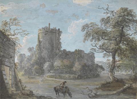Paul Sandby RA The Entrance to Chepstow Castle