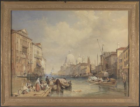 James Duffield Harding The Grand Canal, Venice