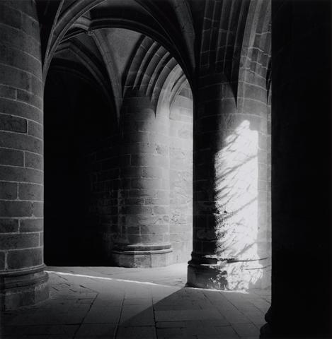 Michael Kenna Crypt of the Great Pillars, Mont St. Michel, France