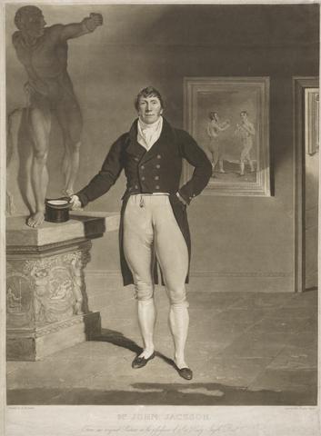 Charles Turner [Boxing] Mr. John Jackson. From am original in the possession of Sir Henry Smyth.