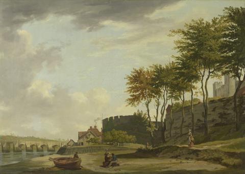 Francis Wheatley The Medway at Rochester