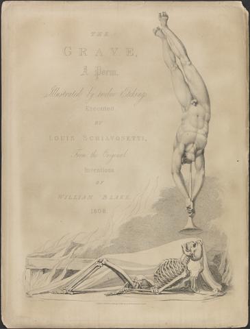 Luigi Schiavonetti Robert Blair, The Grave, Title Page
