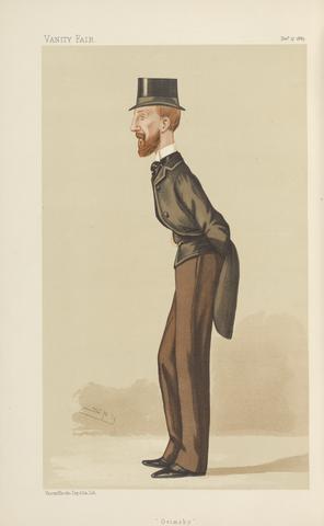 Leslie Matthew 'Spy' Ward Politicians - Vanity Fair - 'Grimsby'. The Rt. Hon. Edward Heneage. December 17, 1887