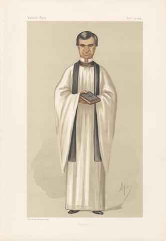 Carlo Pellegrini Vanity Fair - Clergy. 'Prayers'. Rev. Henry White. 26 December 1874
