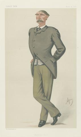 Carlo Pellegrini Vanity Fair: Military and Navy; 'Handsome Fred', Captain Frederick Marshall, March 16, 1878