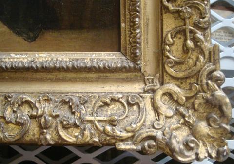 unknown artist British Louis XIV Revival style frame