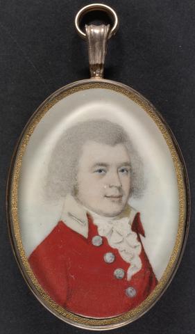 Frederick Buck English Officer in a Scarlet Jacket