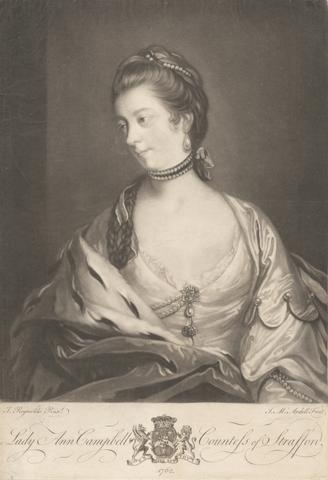 James McArdell Lady Ann Campbell Countess of Strafford