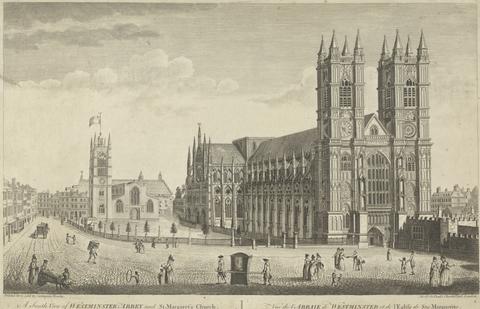 unknown artist A South View of Westminster Abbey and St. Margaret's Church